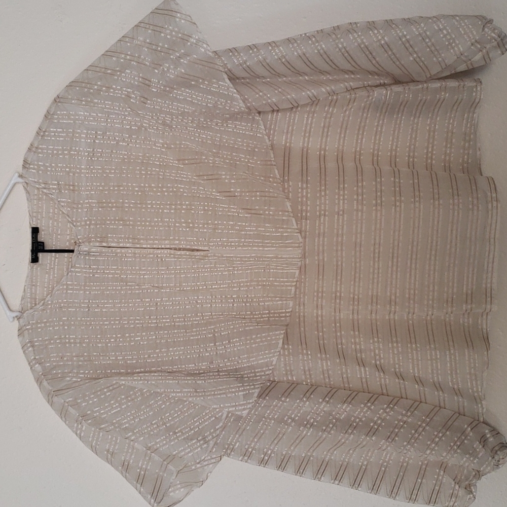 Mossimo Dutti Cape shear blouse